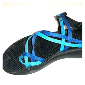 Blue Two-Toned Chacos
